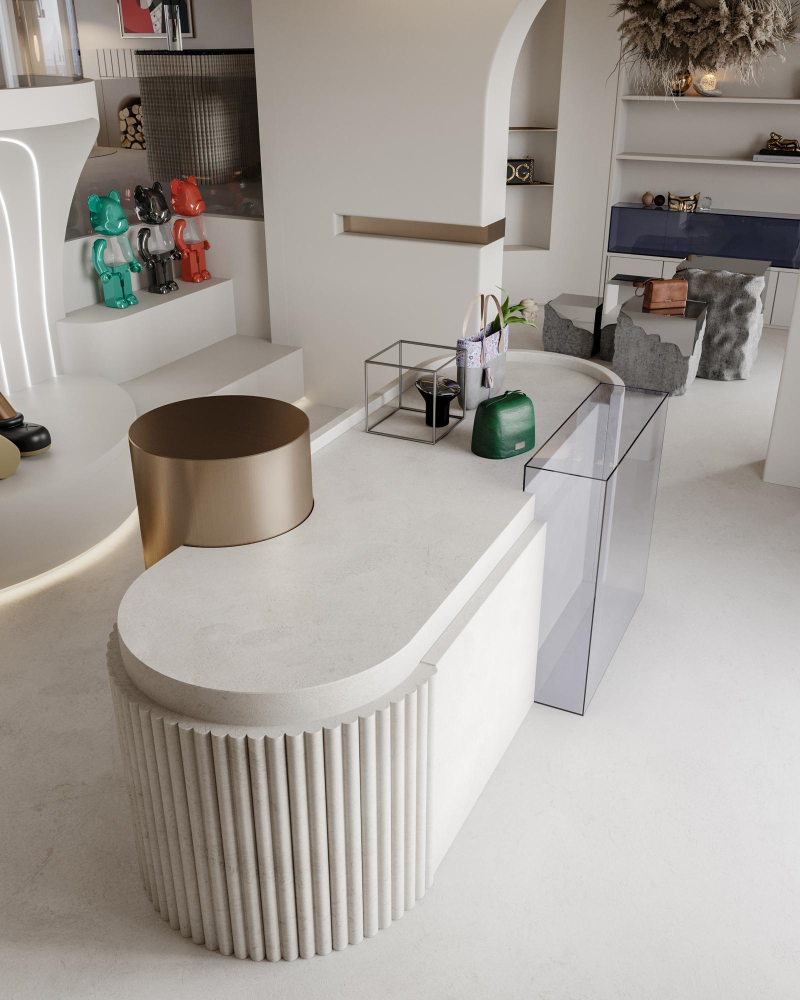 Meble z mikrocementu