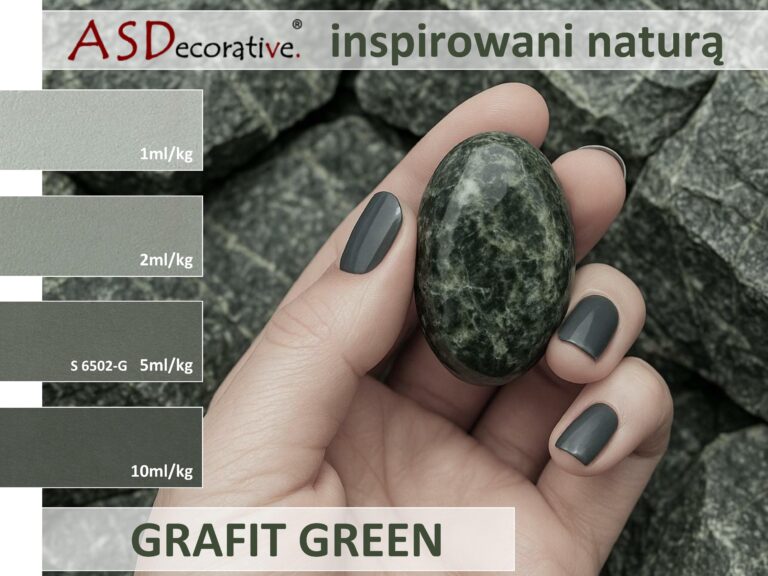 grafit green kolor mikrocementu