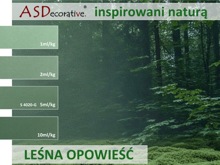 leśna opowieść kolor mikrocementu