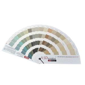 Wzornik kolor&oacute;w mikrocementu MEDIUM FAST - wybierz kolory